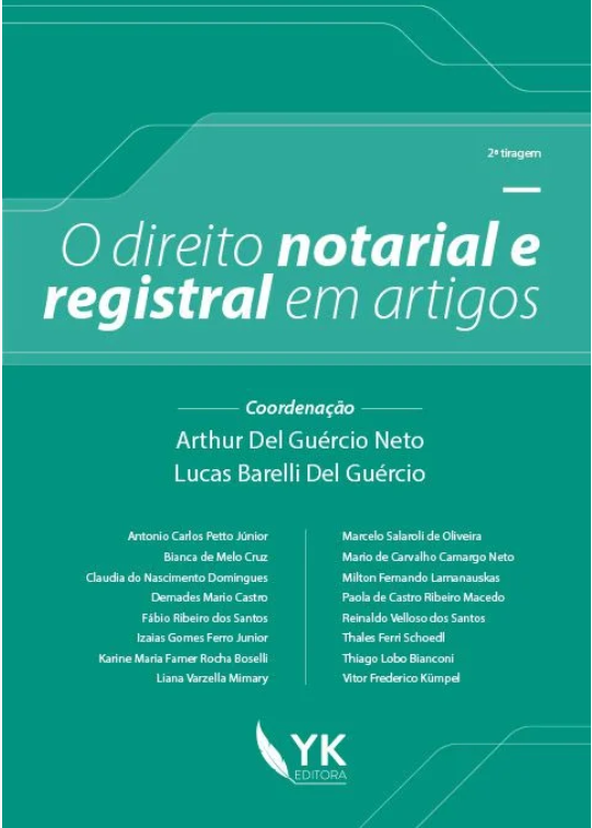 Capa de O Direito Notarial e Registral em Artigos